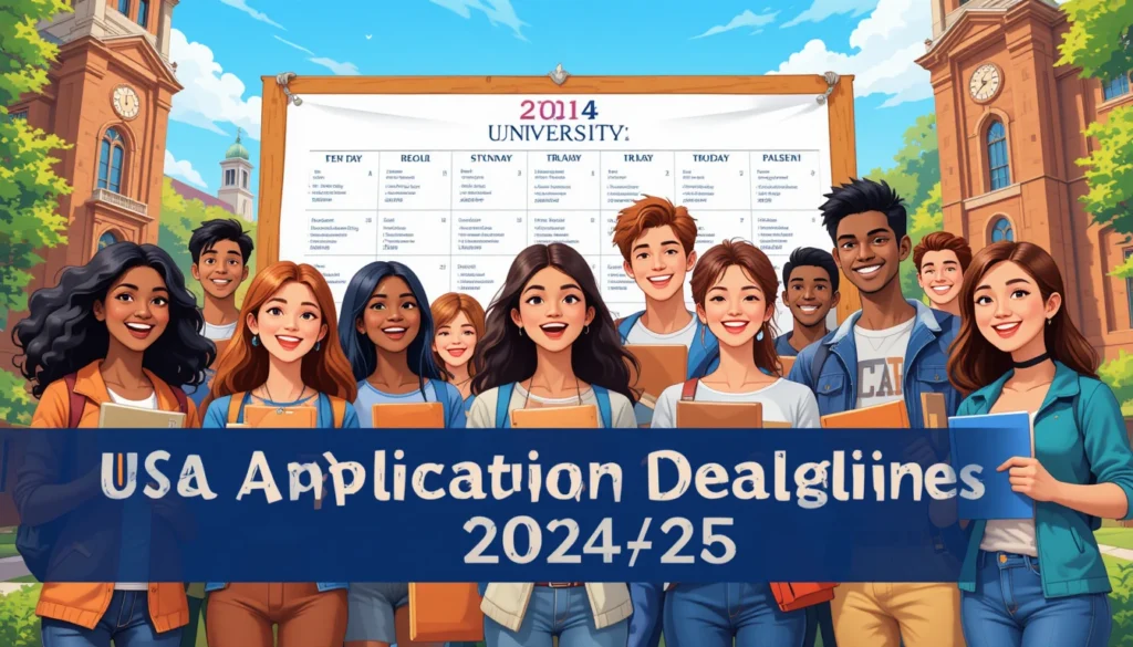 USA University Application Deadlines 2024-25 (Updated): Your Ultimate Guide